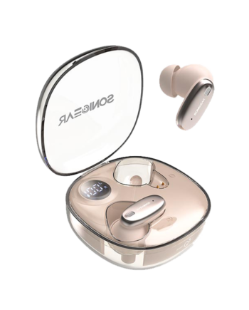 SonicGear Earpump Jewel Q3 True Wireless Earbuds with ANC, ENC & Digital Battery Display