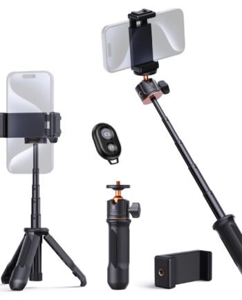 Mini Selfie Stick Tripod with Ball Head & Remote