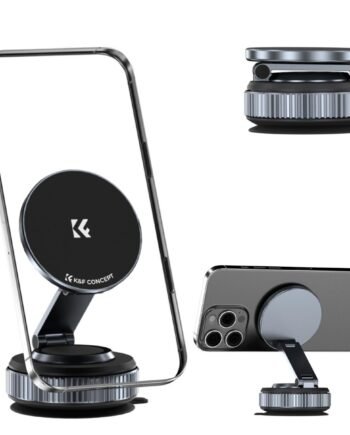 360° Vacuum Magnetic Car Mount Foldable & Adjustable Phone Holder