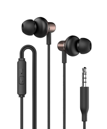 SonicGear HyperBass Buds-1 3.5mm Wired Earphones XXL Drivers & Built-in Microphone